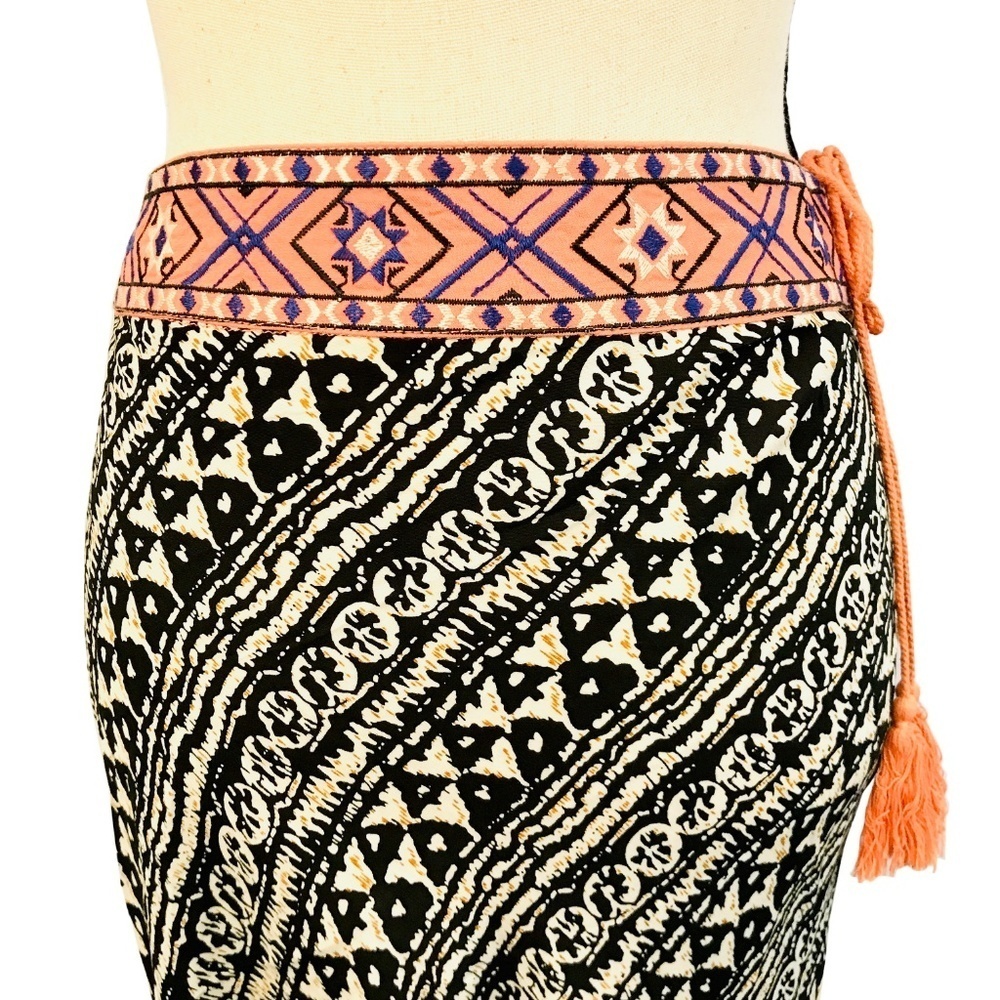 Flying Tomato Tribal Print Maxi Skirt - Picture 2 of 4